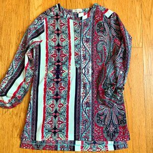 SALE! Silk-like Long Sleeve Blouse